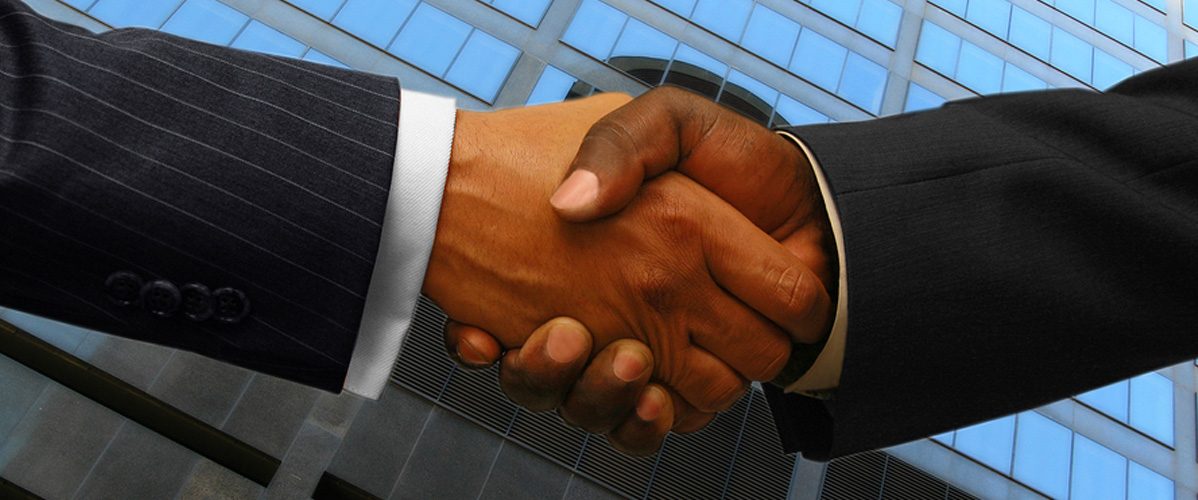 Business Men Shaking Hands